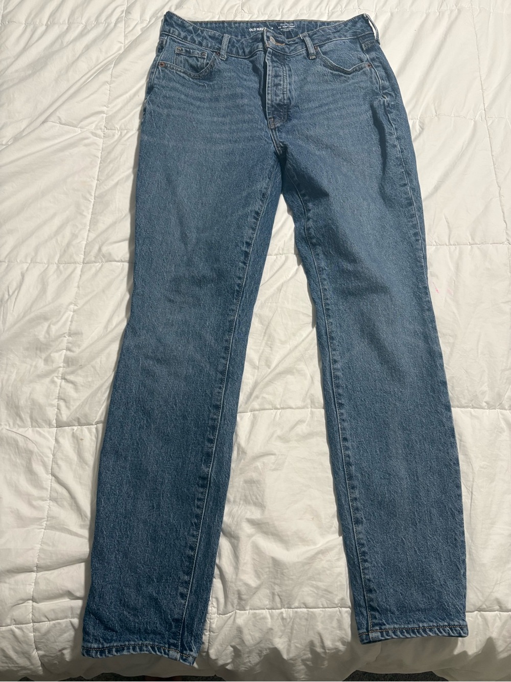 Old Navy Straight-Leg Women's Jeans in Medium Blue